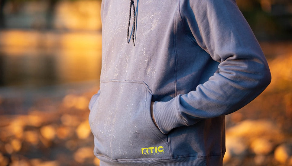 Water-Repellent Pullover Hoodie - Athletic Fit