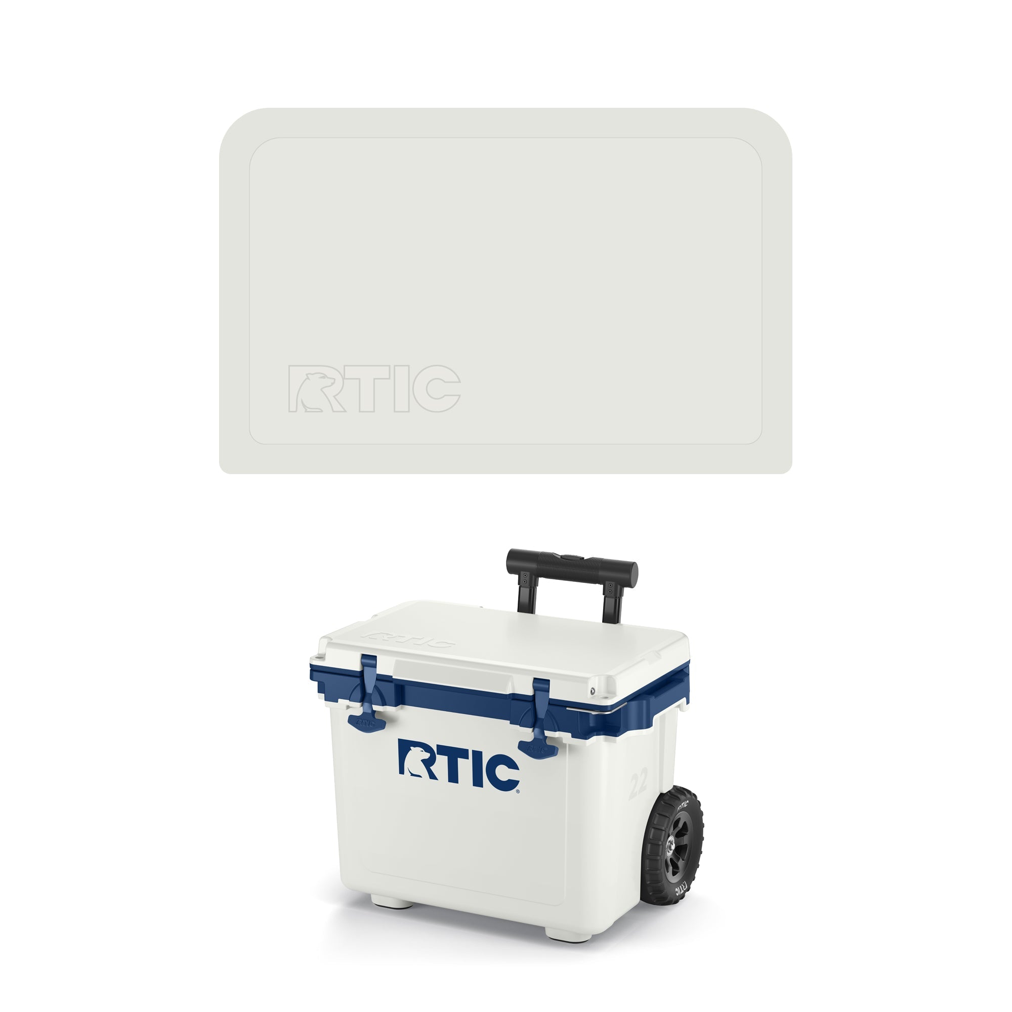 22 QT Ultra-Light Wheeled Cooler