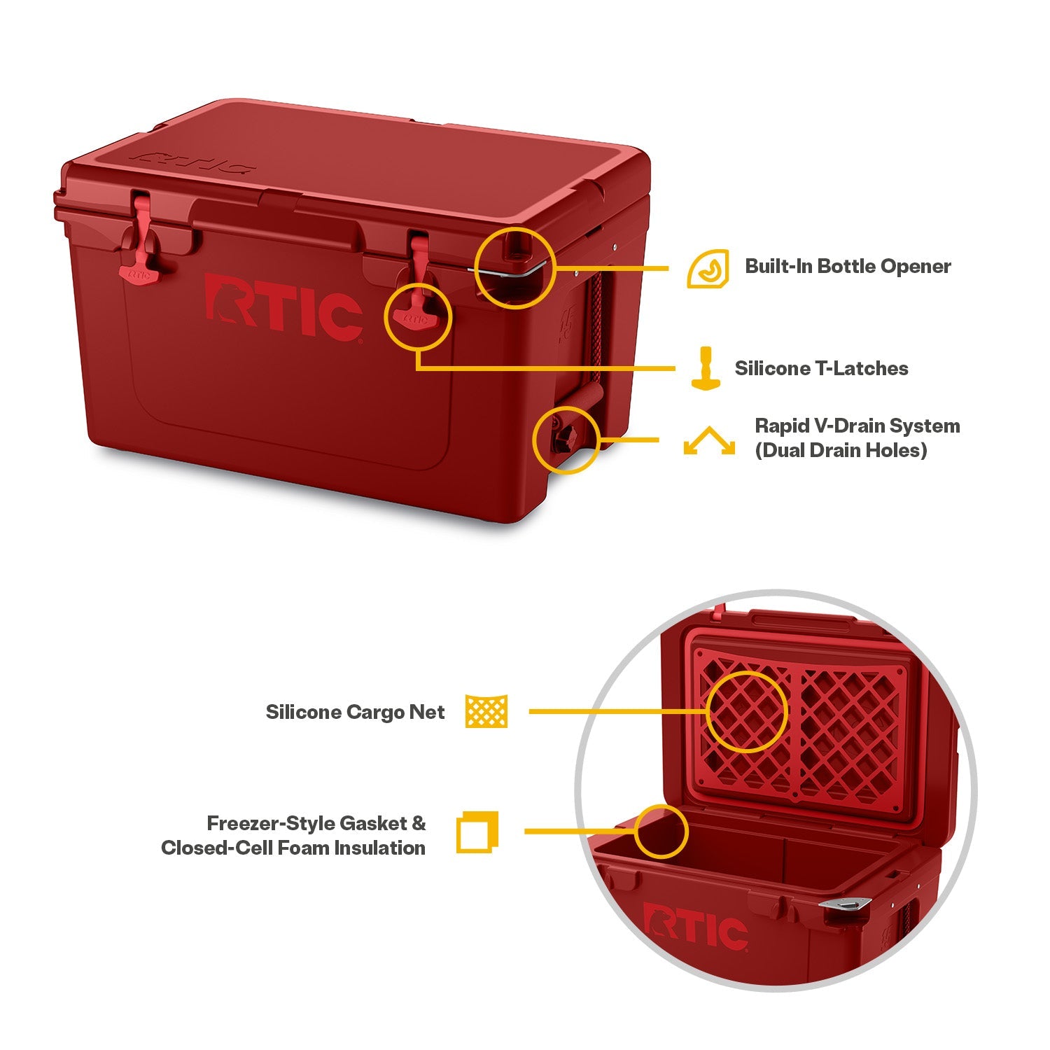 45 QT Ultra-Tough Cooler